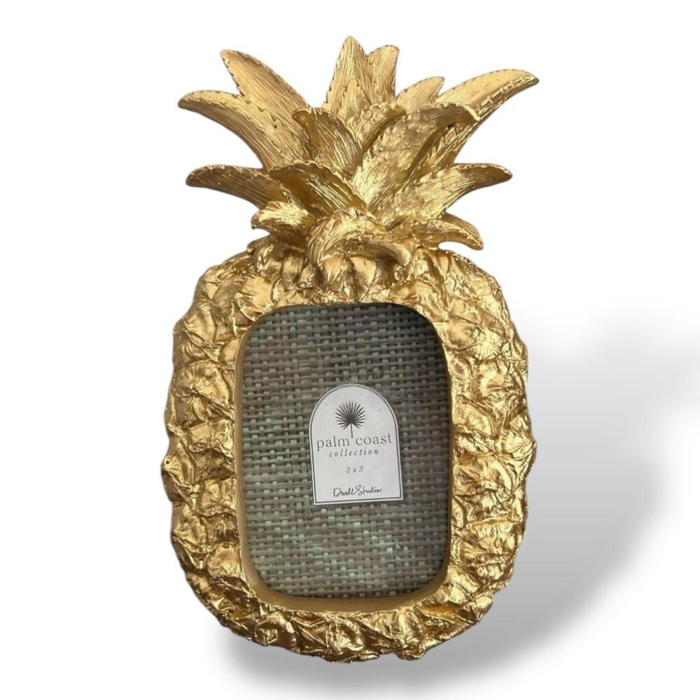 Gold Pineapple Mini Frame